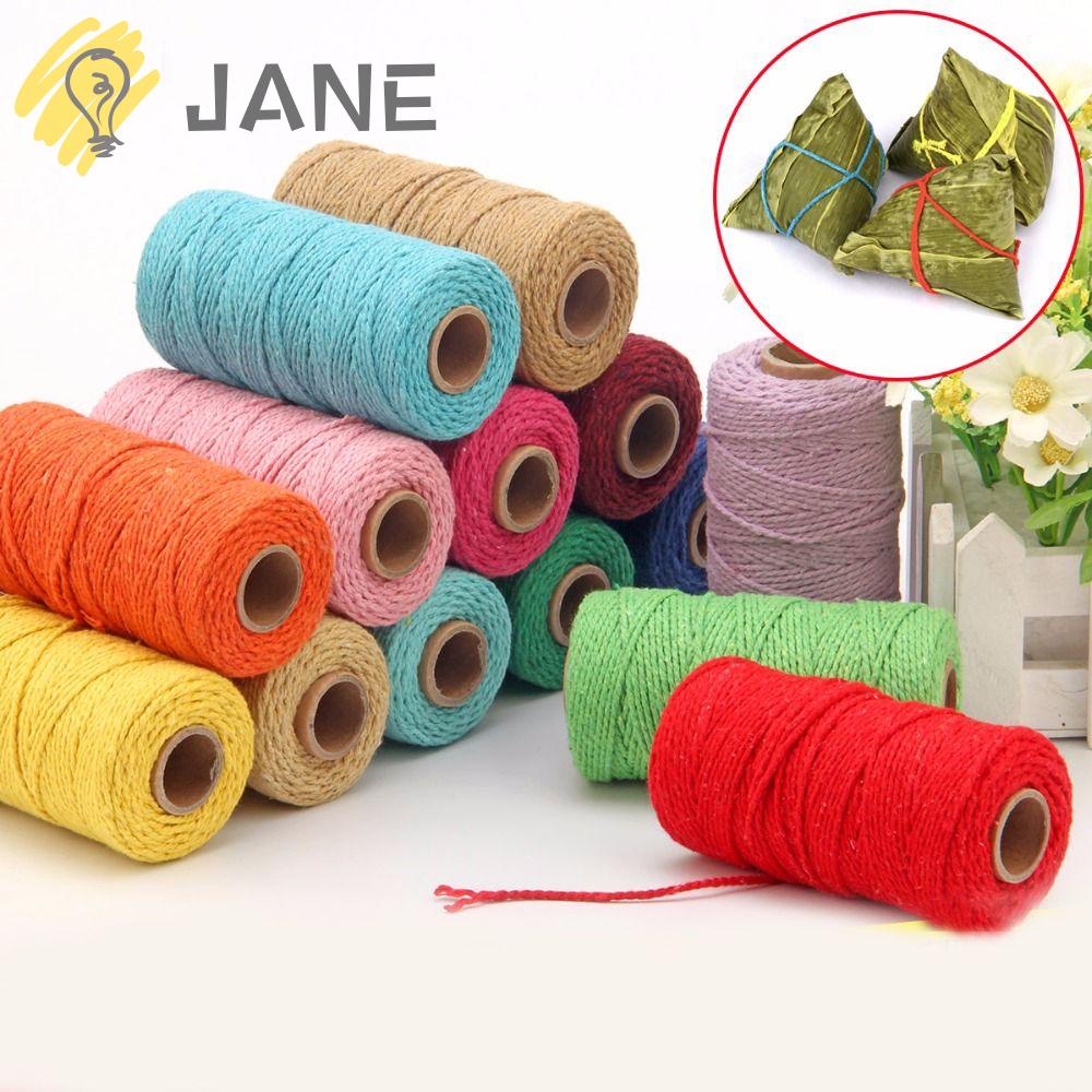 Cuộn Dây Cotton 100m Dùng Trang Trí Diy Mới