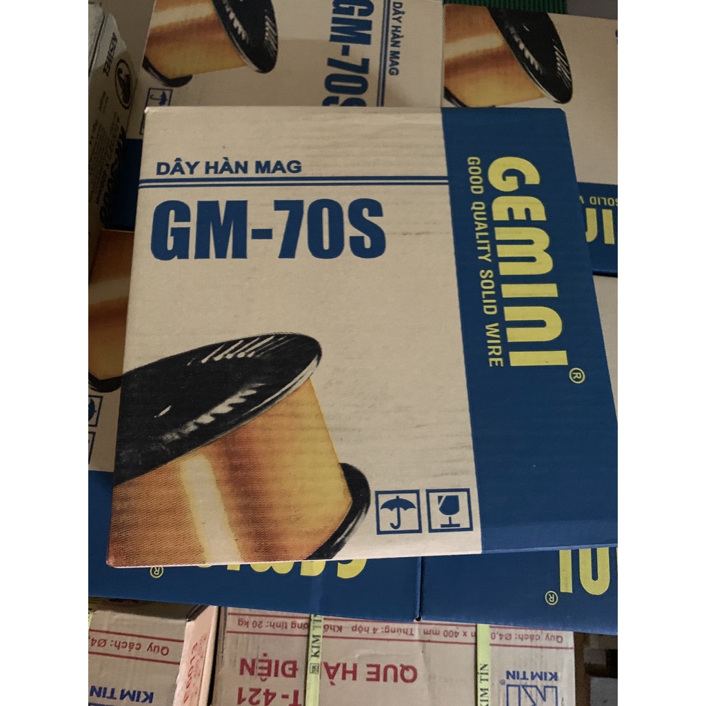 Dây Hàn Mig GEMINI X-06 (ER70S-6) loại 15kg dùng khí đủ loại