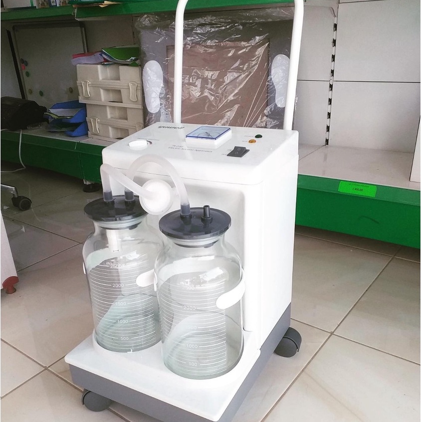 Máy Hút Dịch 2 Bình Công Suất Lớn YUWELL 7A-23D - Nhập Khẩu Chính Hãng - Bảo Hành 2 Năm