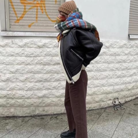 Khăn Choàng Cashmere Tua Rua Họa Sĩ Nhiều Màu Sắc Dày Dặn Giữ Ấm Mùa Đông