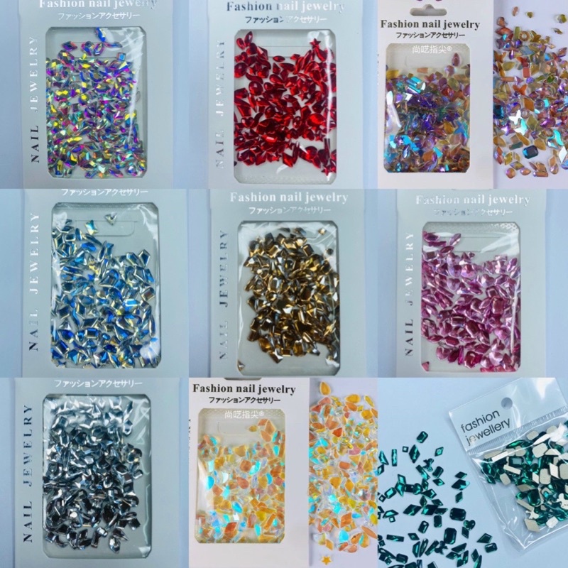 Set đá khối chân bằng siêu sáng có size lớn và nhỏ ( túi mix đủ kiểu 100 viên )