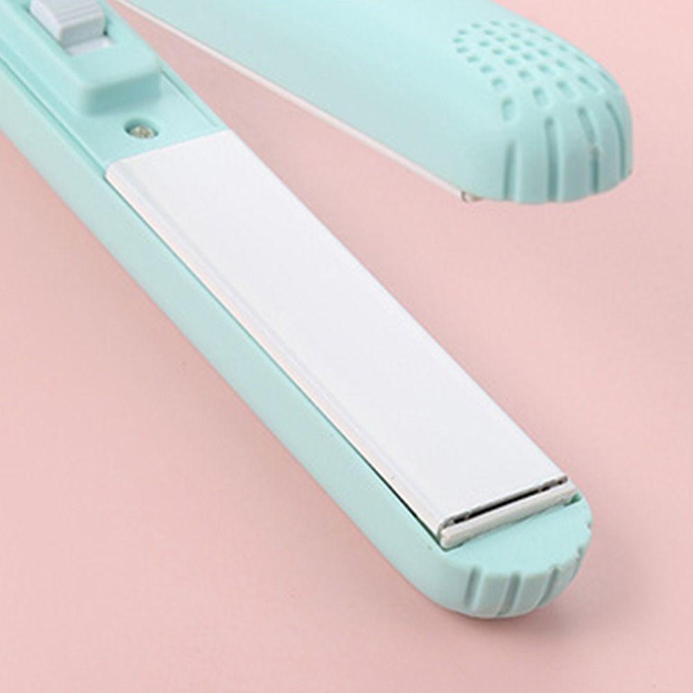 Máy Duỗi / Uốn Tóc Mini Màu Sắc Tím 1 # Cho Nam Và Nữ