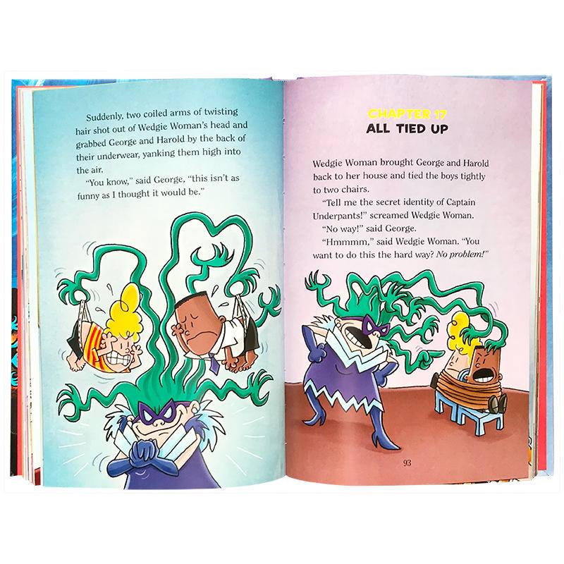 Đồ chơi - CAPTAIN UNDERPANTS FULL COLOUR Mới nhất 12q