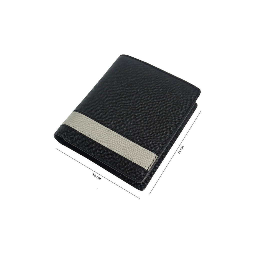 Ví da nam chất liệu da bò thật 100% thương hiệu VACHINO-VN015