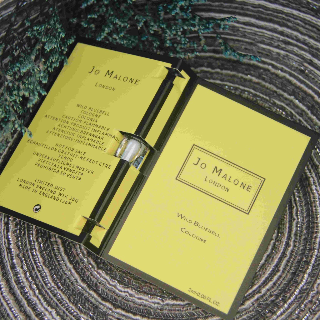 Nước hoa mini Jo Malone Wild Bluebell 2ml nhỏ nữ nam Hương thơm