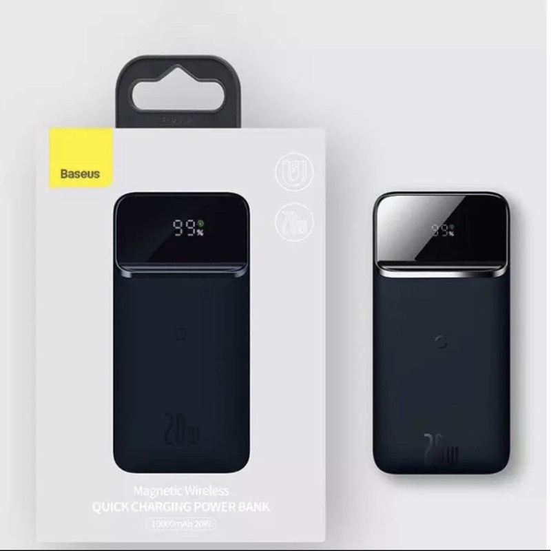 Pin sạc dự phòng không dây tích hợp nam châm PD20W Baseus Magnetic Wireless Quick Charging Power Bank (10000mAh, PD20W)