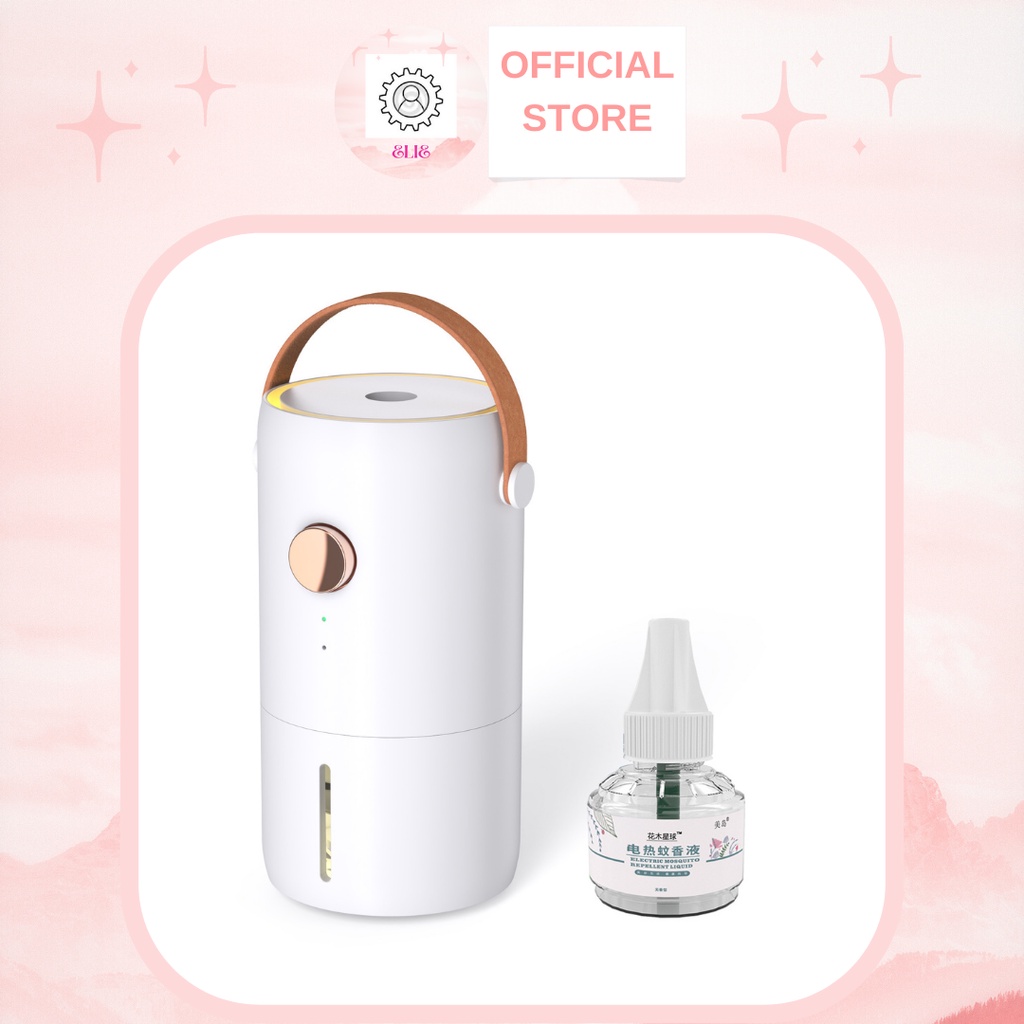 Máy Đuổi Muỗi Siêu Âm Bằng Tinh Dầu Điện Tử Mini Trong Nhà Thông Minh Thế Hệ Mới