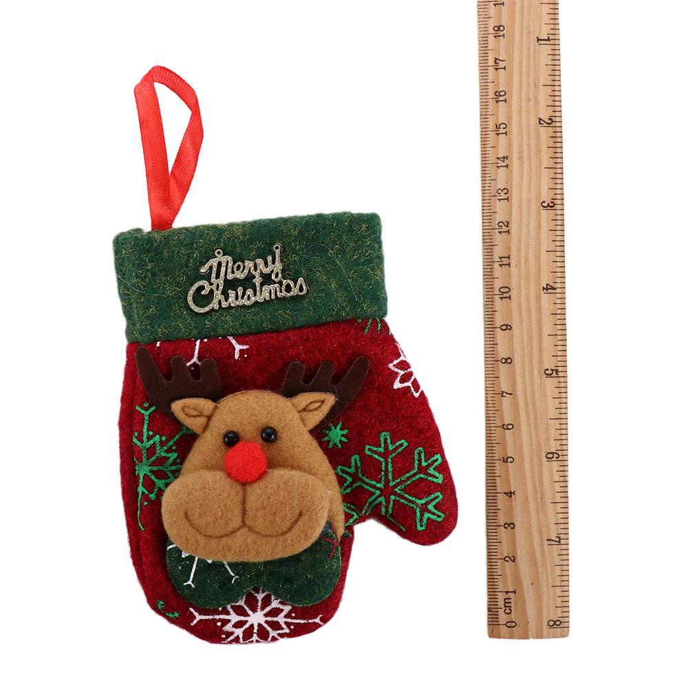 Găng Tay Giáng Sinh Trang Trí Nhà Ở Túi Đựng Dụng Cụ Ăn Uống Tiện Lợi