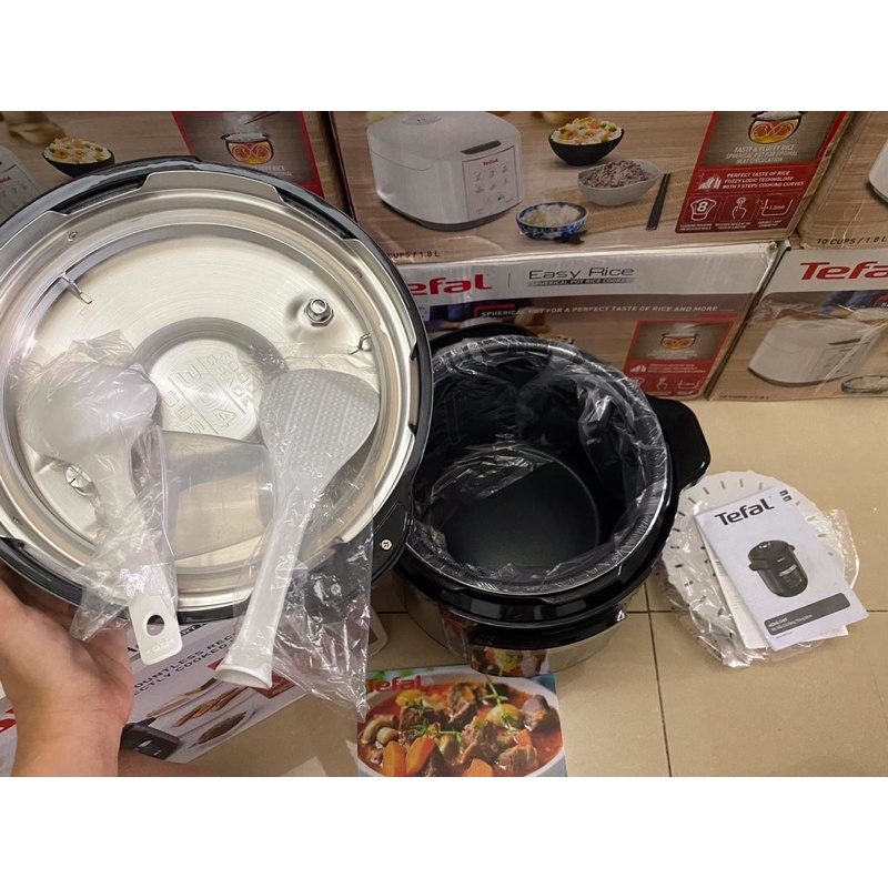 Nồi áp suất điện Tefal CY601868 6 lít - bảo hành chính hãng 24 tháng