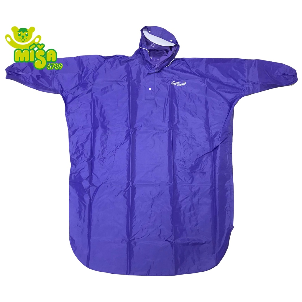 Áo mưa SIZE XL - dây kéo vài dù chui đầu + mangto siêu bền