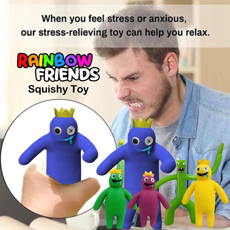 Hot Game Roblox Rainbow Friends Squishy Toy Stress Relieve Decompression Prop Adult Gift