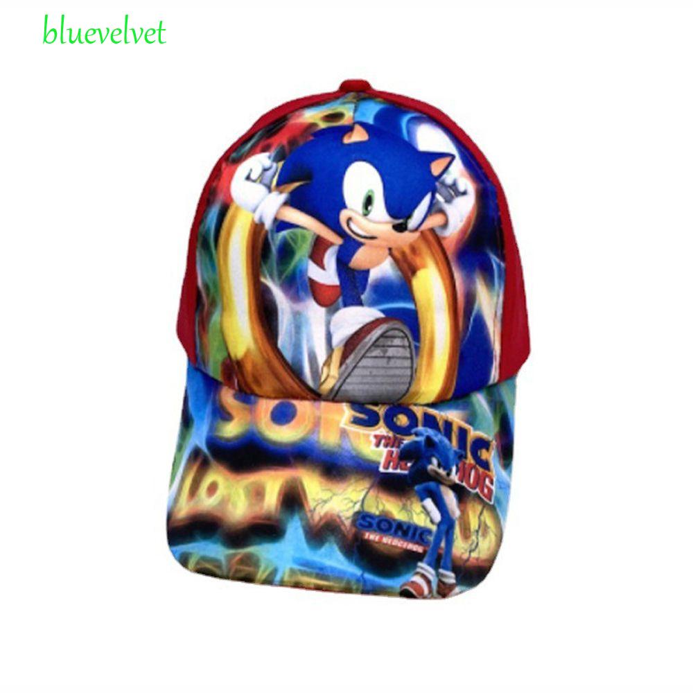 Mũ Lưỡi Trai In Hình Sonic The Hedgehog Phong Cách Hip Hop Nhật Bản Thoáng Khí Cho Nam Và Nữ