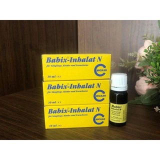 Hàng Đức Dầu Babix dùng khi nghẹt mũi, sổ mũi