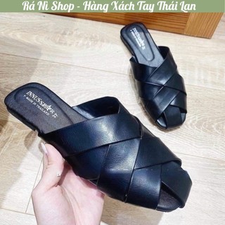 Dép sục dép bệt bít mũi chất da Thái Lan