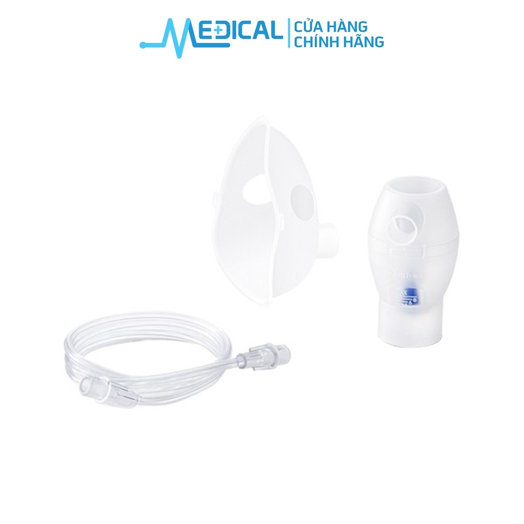Máy xông mũi họng, khí dung OMRON NE-C106 chính hãng bảo hành 2 năm - MEDICAL
