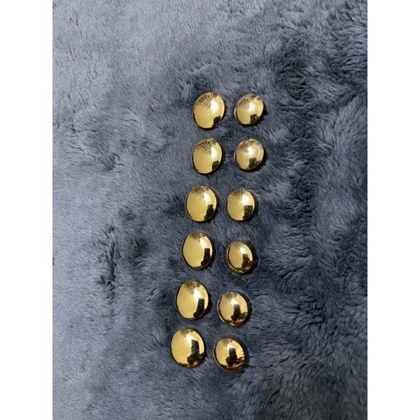 SET 8 Chụp vít mạ vàng Gold cao cấp Size 12mm
