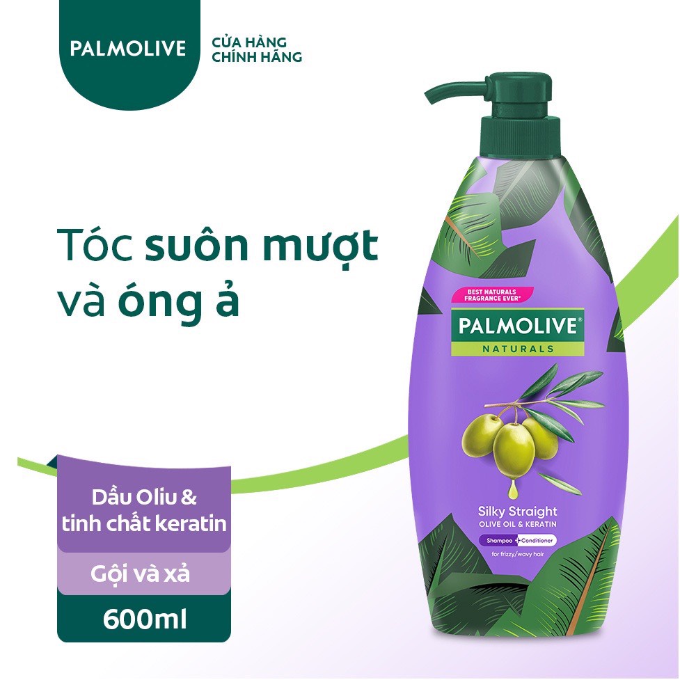 ⚡FREESHIP⚡Dầu gội có xả Palmolive 2in1 thiên nhiên 600ml các màu | BigBuy360 - bigbuy360.vn