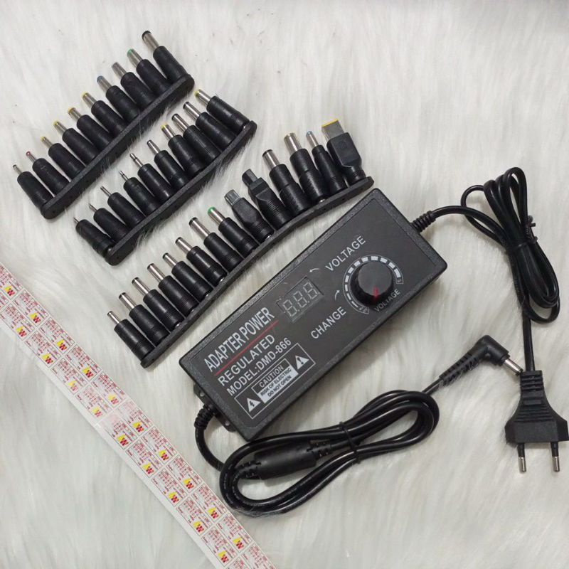 Sạc đa năng DMD-866 9-24V/5A, 34 chân sạc đa năng rời. Bảo hành 12 tháng