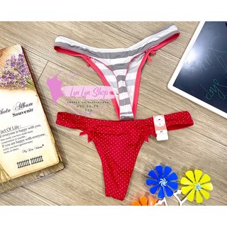Quần lót lọt khe nữ (thongs) VNXK Flirtitude xuất xịn, chất thun lạnh cực đẹp, cạp vừa ngang eo dễ mặc trẻ trung