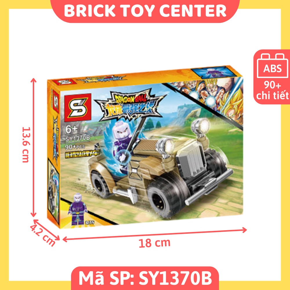 Mô hình lắp ráp nhân vật Dragon Ball 7 viên ngọc rồng Son Goku Vegheta Krillin đồ chơi xếp hình giá rẻ