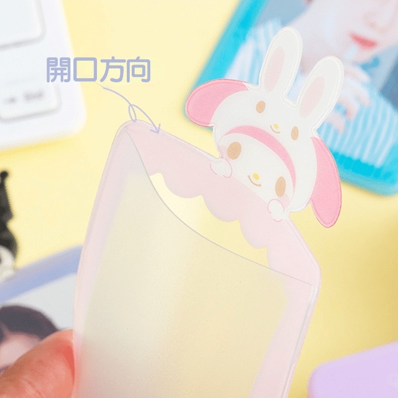 Dễ thương Sanrio Frosted EVA Card Set Cinnamon Rolls Không thấm nước Set Melody DIY Card Set Plin Cartoon Transparent Set Black Beauty Jelly Set Quà tặng văn phòng phẩm sinh viên