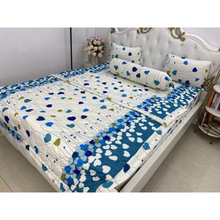 Bộ Ga Thun Hàn Quốc Mẫu Tim