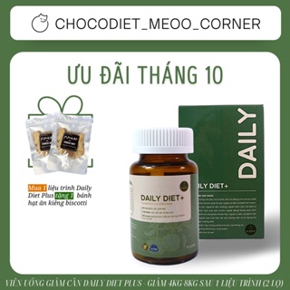 viên uống giảm cân daily diet plus by loewy brand - hộp 15 viên