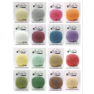 🍡 sợi lace cotton đan móc váy áo, bikini mùa hè 🍡