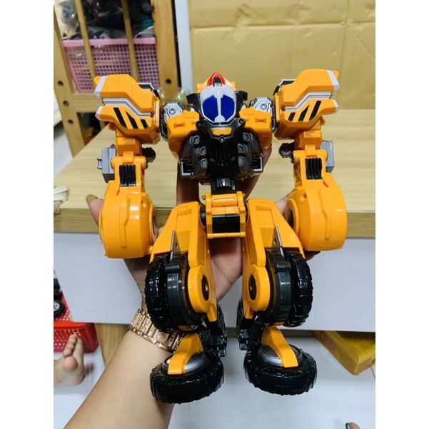 Đồ chơi Robo lắp ráp DX Power Dizer & Machine Massigler Completed Bandai Kamen