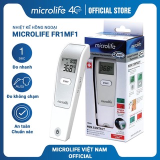 [Đo nhanh , Chính Xác Trong 1 Giây] Nhiệt kế hồng ngoại đo trán Microlife FR1MF1 - Thương Hiệu Thụy Sĩ - Bảo Hành 2 Năm