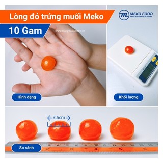 [ƯU ĐÃI] COMBO 2 TÚI Lòng đỏ trứng vịt muối cỡ VỪA 10gram (50 trứng/túi hút chân không)
