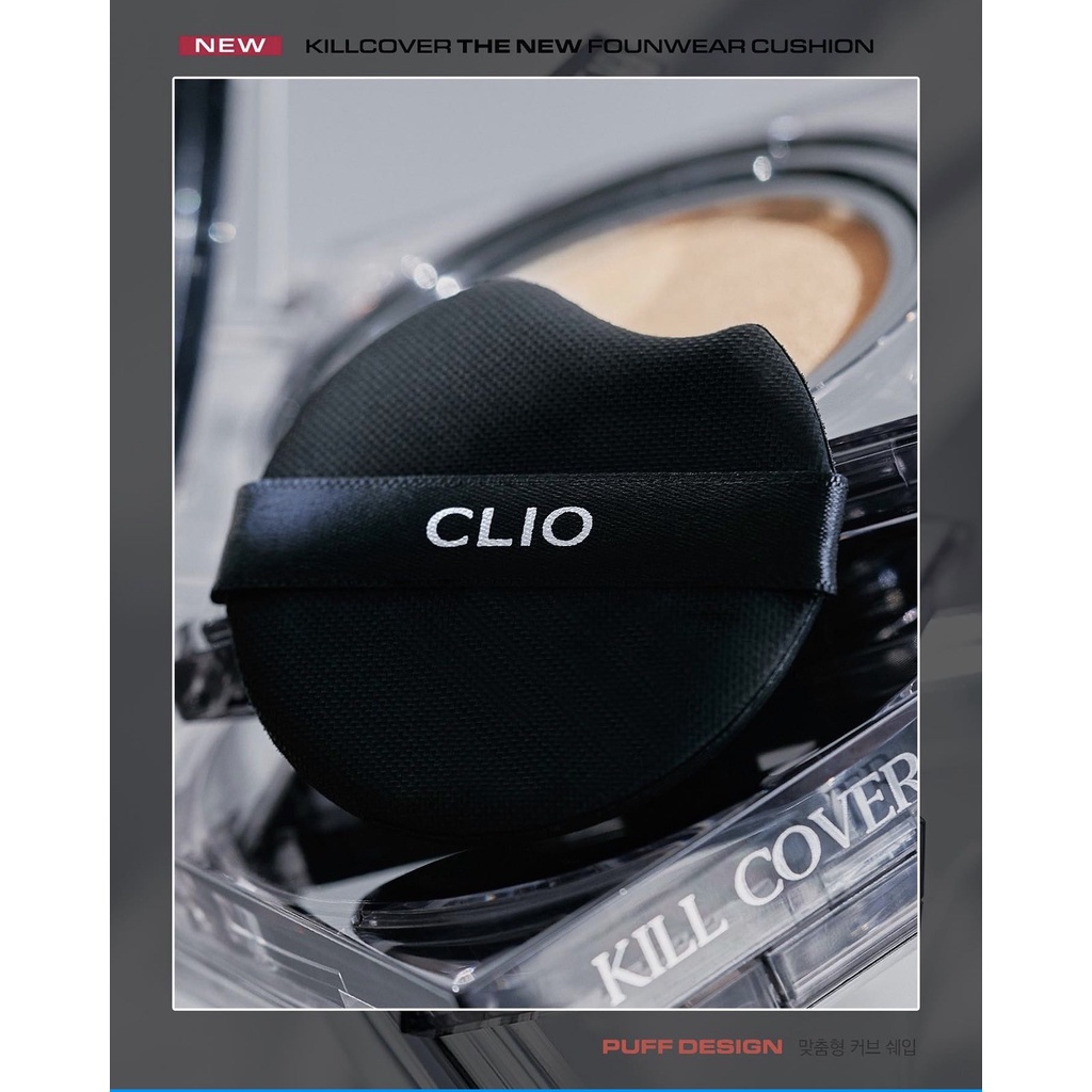 Phấn Nước Clio Kill Cover The New Founwear Cushion 15gx2- kèm lõi refill