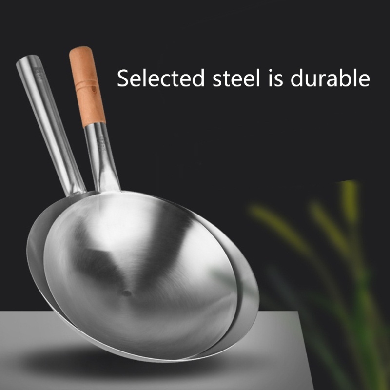 Chảo Chống Dính Dày Dặn Bằng Thép Không Gỉ Chất Lượng Cao