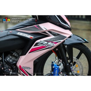 Tem Winner V1 - mẫu Rs150r ( Hồng Nhám)