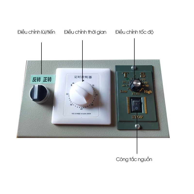 Máy Đánh Bóng Hạt Gỗ Tự Động DB02