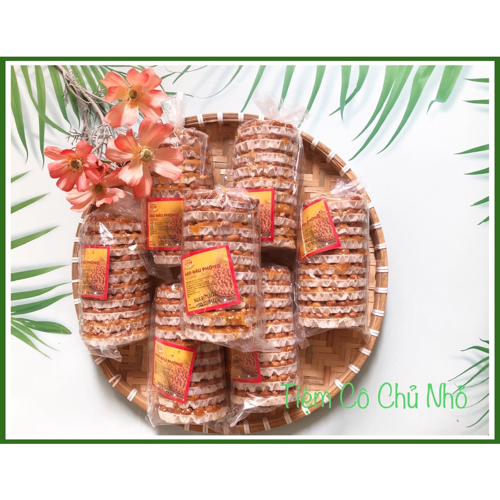 Kẹo đậu phộng Lê Trang-cây 10 miếng-đặc sản Tây Ninh