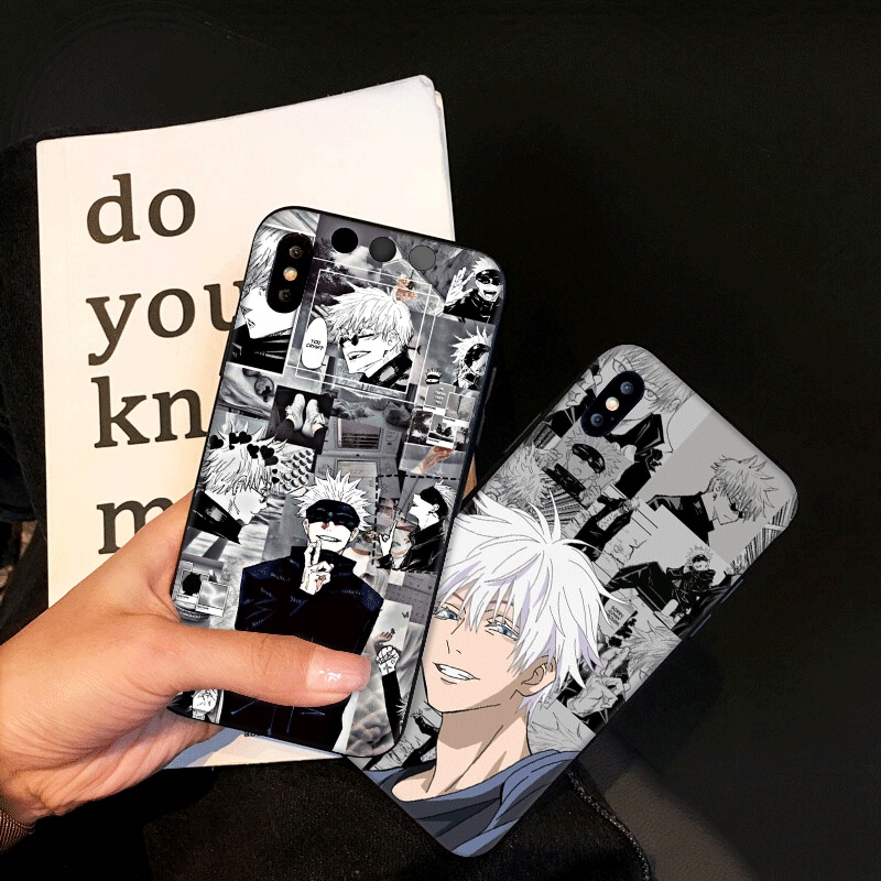 Ốp Điện Thoại Hình Jujutsu Kaisen Cho OPPO A12 A12S A12E A15 A15S A53 2020 A32 2020 A54 4G 5G A73 2020 4G A91 F15 A92 A72 A52