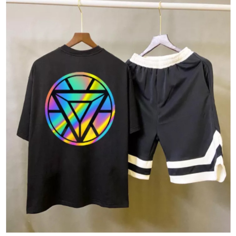 SÉT ÁO PHẢN QUANG 7 MÀU KÈM QUẦN V