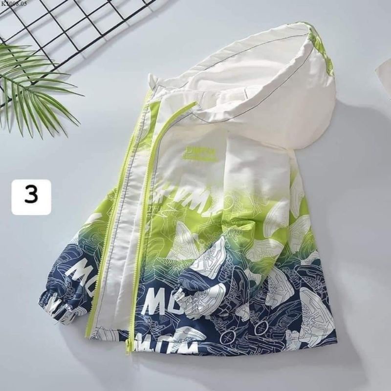 ÁO GIÓ Trẻ Em size Đại dưới 50kg