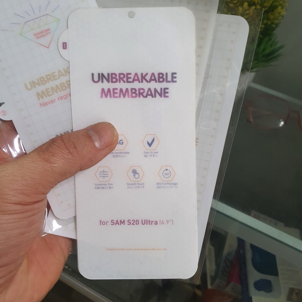 Miếng Dán Màn Hình PPF Full Màn Samsung Note8/9, S10, S10+, S20+/s21+, Note10, Note10+, S21ultra, S22ultra, Note 20