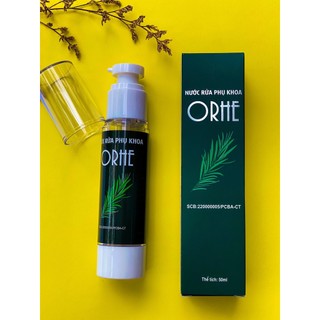 Nước rửa phụ khoa ORHE Hỗ trợ các triệu chứng viêm, ngứa vùng sinh dục