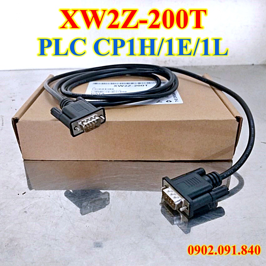 XW2Z-200T Cáp HMI kết nối màn hình Omron NT NS NB đến PLC CP1E-N CP1L CP1H CQM1 CQM1H CJ1M CS1G C200