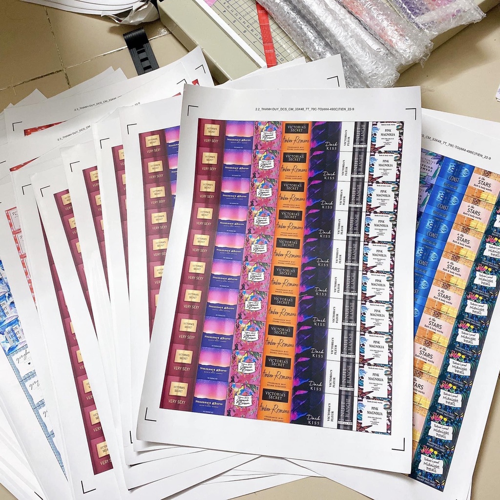 Tem nước hoa Maison Kurkdjian Baccarat - 85 tem