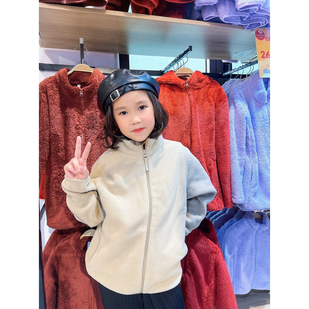 Áo khoác lông cừu TRẺ EM TOKYOLIFE nhân tạo I3JCK506L