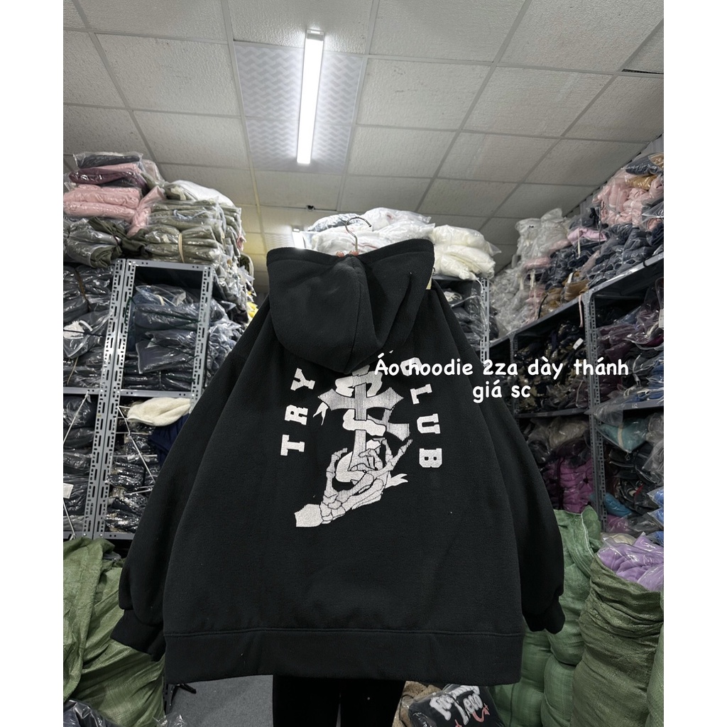 Áo hoodie thánh giá nam nữ dày dặn hàng nỉ 2 da - SC13