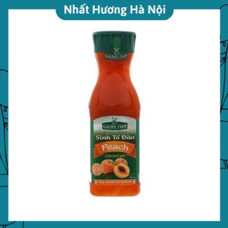 Sinh tố golden farm đào 1 lít