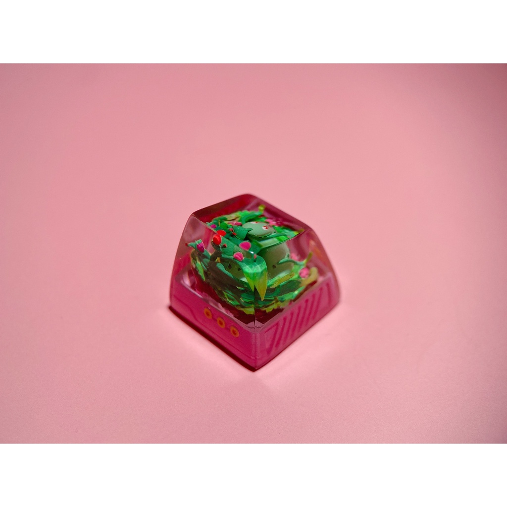 Chikorita Keycap resin pokemon - nút bàn phím cơ - artisan