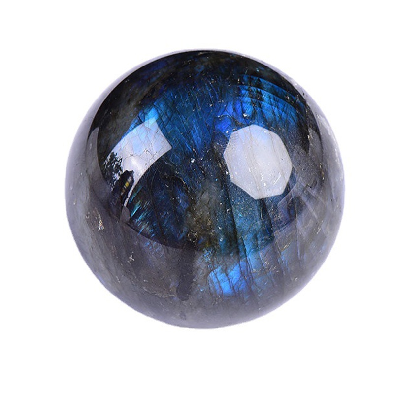 Quả Cầu Đá labradorite Tự Nhiên Đá labradorite Dùng Trang Trí Phòng