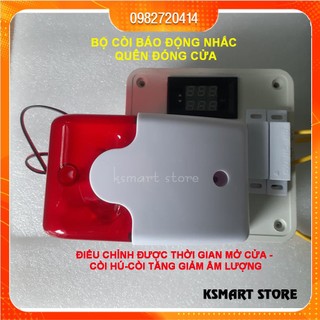 Bộ còi hú báo động nhắc quên đóng cửa