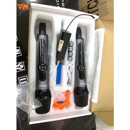 Micro không dây đa năng Bosa Z333, Z666 echo, chỉnh âm lượng dành cho loa bluetooth, loa bose s1 pro, amply